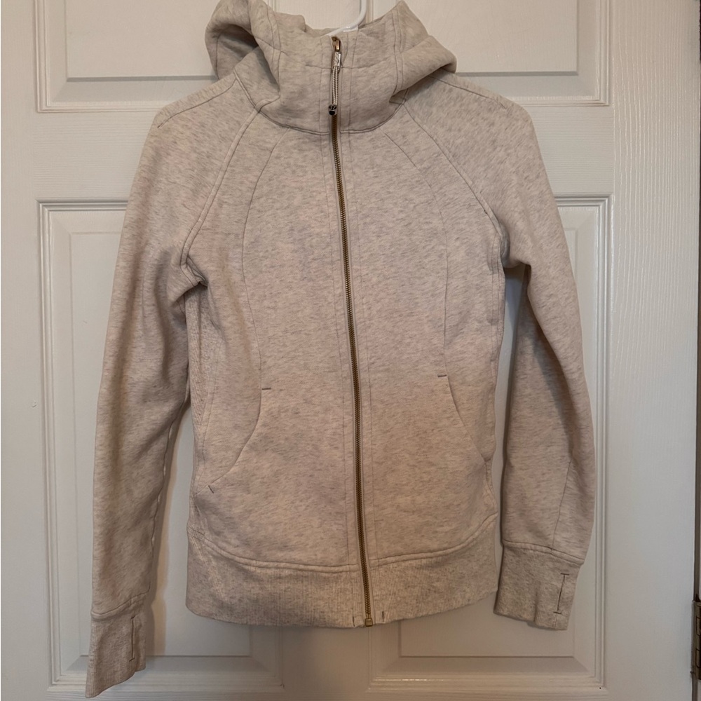 Lululemon full-zip scuba hoodie